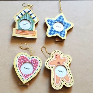 2003 Quilt photo frame Ornaments